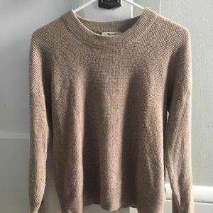 Madewell cashmere sweater/sweatshirt